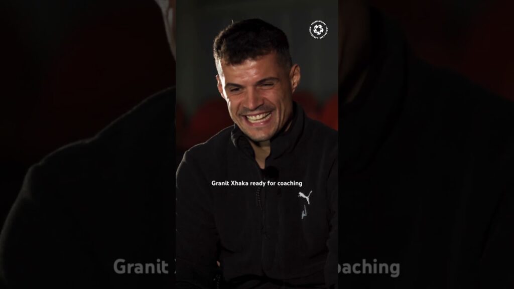 Granit Xhaka ready for coaching: full feature on page. #arsenal #bayernleverkusen #football