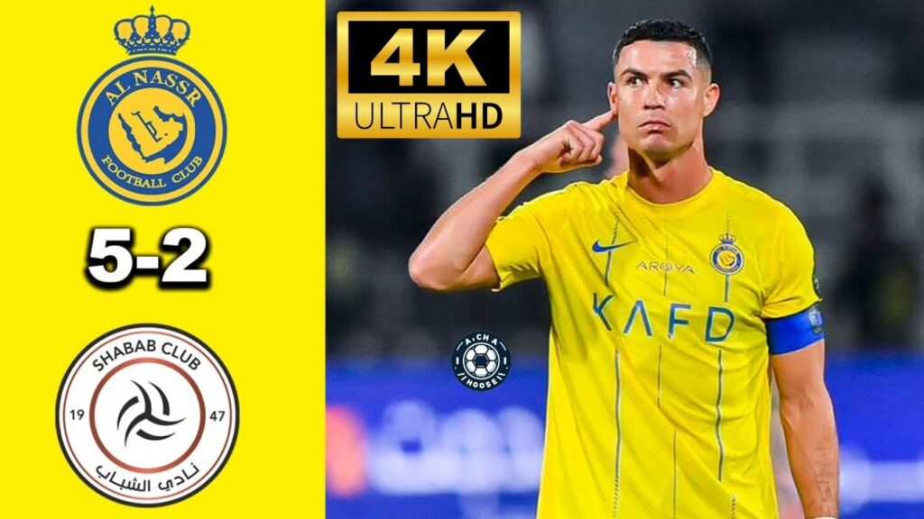 Al Nassr 5 x 2 Al Shabab  ● highlights All- Goals