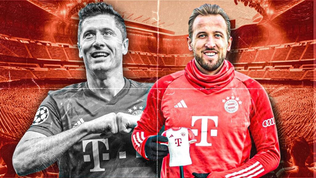 Harry Kane is about to DESTROY Robert Lewandowski! 😱