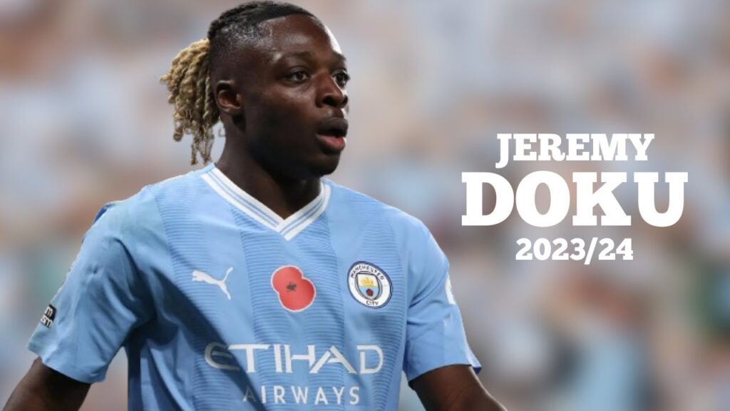 Jeremy Doku 2023/24 - Skills, Goals & Assists | HD