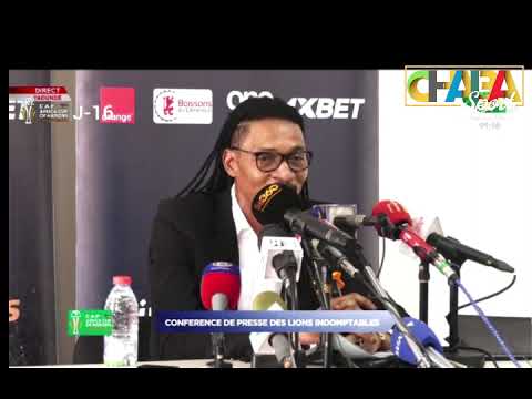 Conférence de presse: Rigobert Song dévoile la liste des 27 joueurs qui iront à la CAN 2023