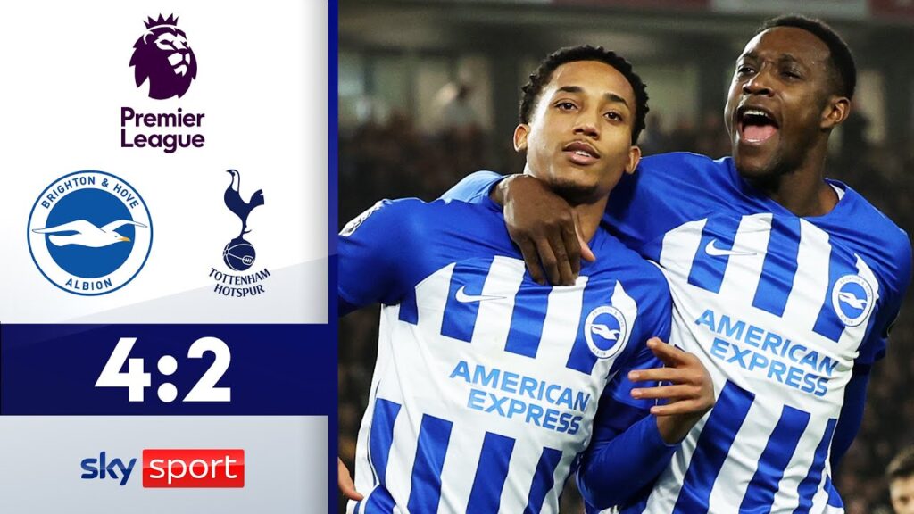 Estupinan traumhaft, Joao Pedro eiskalt! | Brighton & Hove - Tottenham Hotspur Highlights EPL 23/24