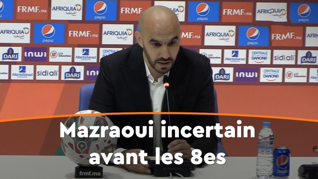 CAN 2023 : Regragui aborde la situation de Noussair Mazraoui