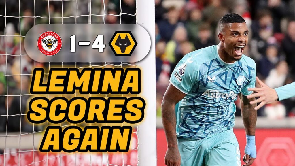 Hwang DOUBLE earns Wolves BIG win over Brentford | Brentford 1 - 4 Wolves