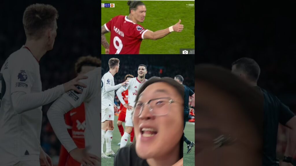 Diogo Dalot RED Card But Darwin Nunez Yellow only? #mufc #manchesterunited #manutd #manunited