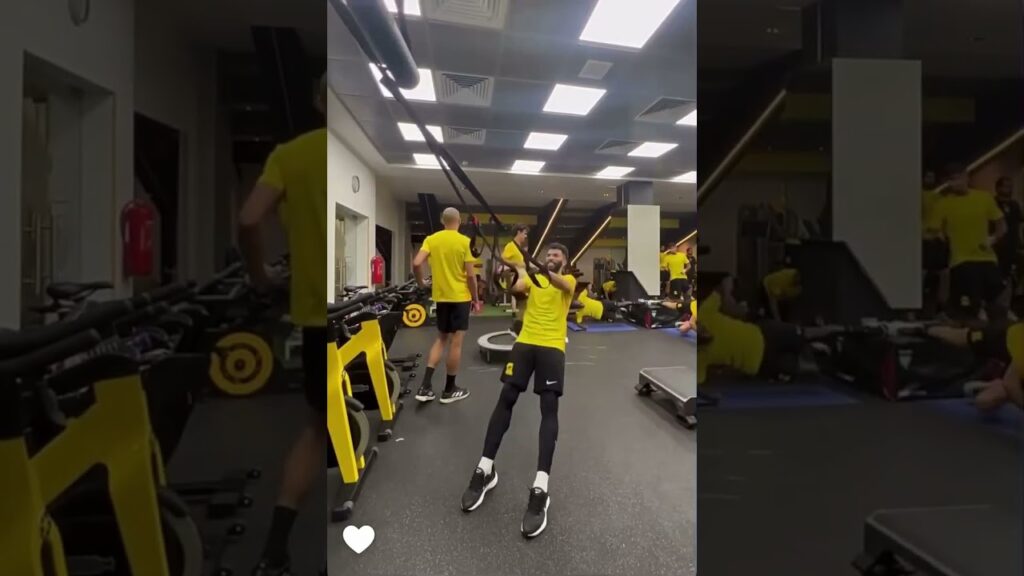 عبدالرحمن العبود في مران اليوم