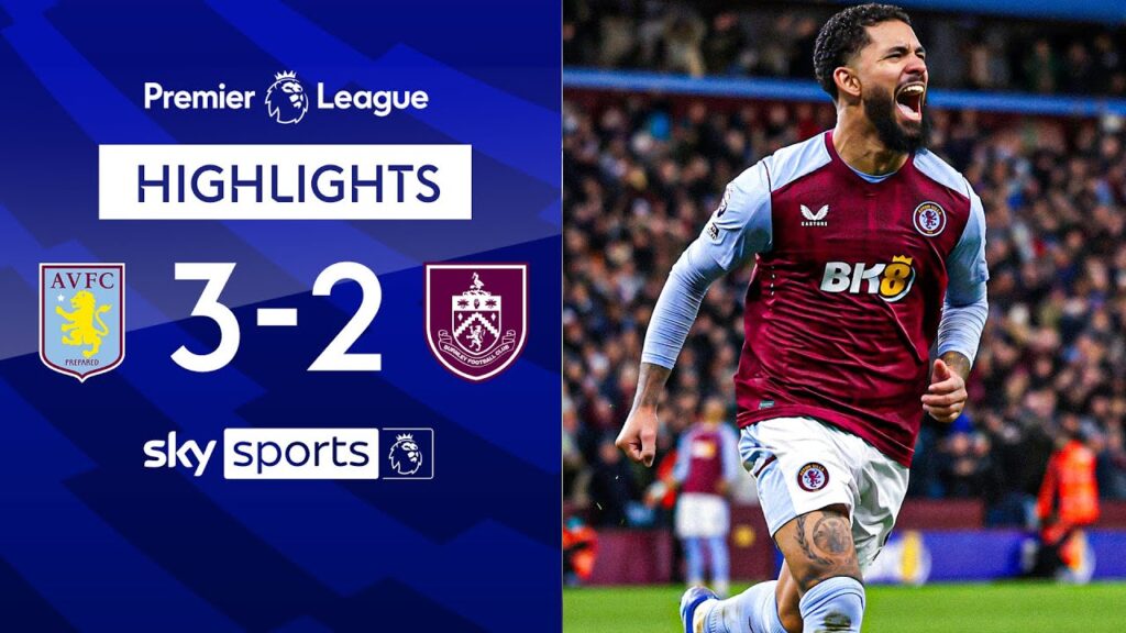 Luiz penalty earns Villa LATE win! 🟣 | Aston Villa 3-2 Burnley | Premier League Highlights