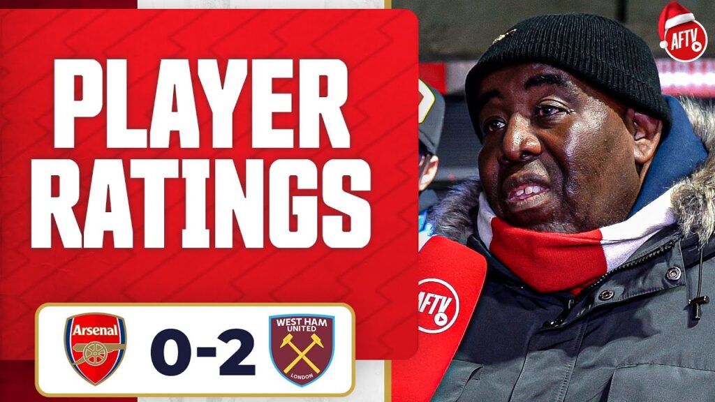 Declan Rice Gets A... (Robbie's Player Ratings) | Arsenal 0-2 West Ham