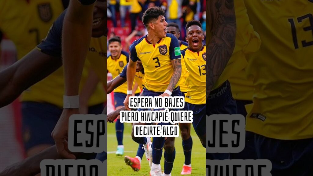 Piero Hincapié 👋🇪🇨⚽