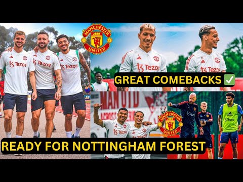 Martinez, Maguire, Mount, Casemiro, Lindelof back✅| man United injury updates ahead of NOTTINGHAM
