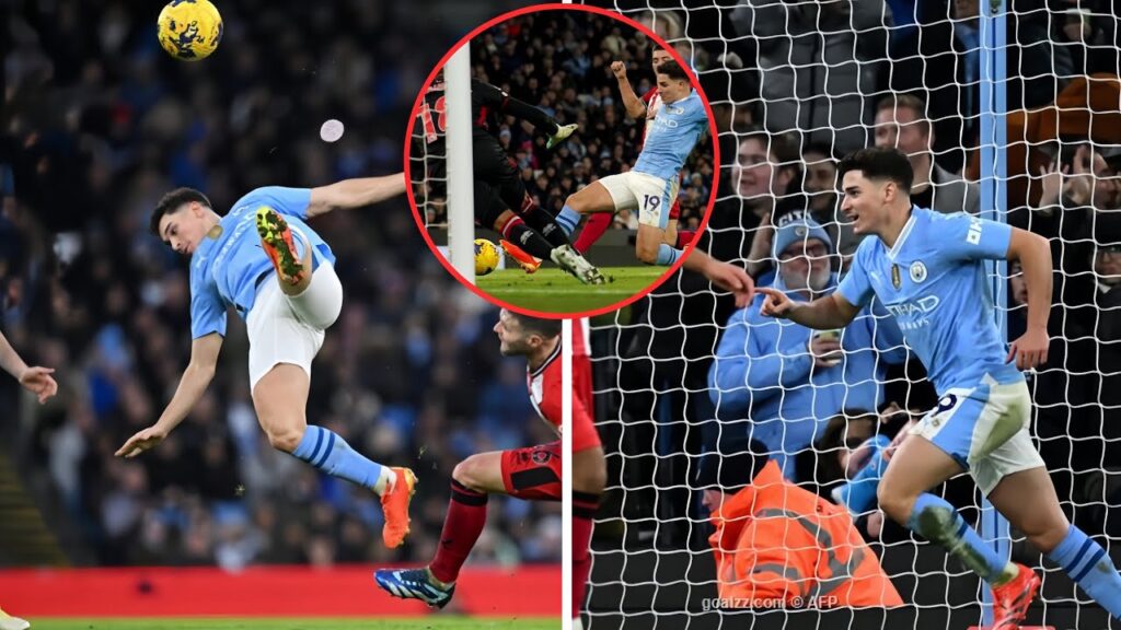 Julian Alvarez Showing His Class | Alvarez Goal Vs shieffield United