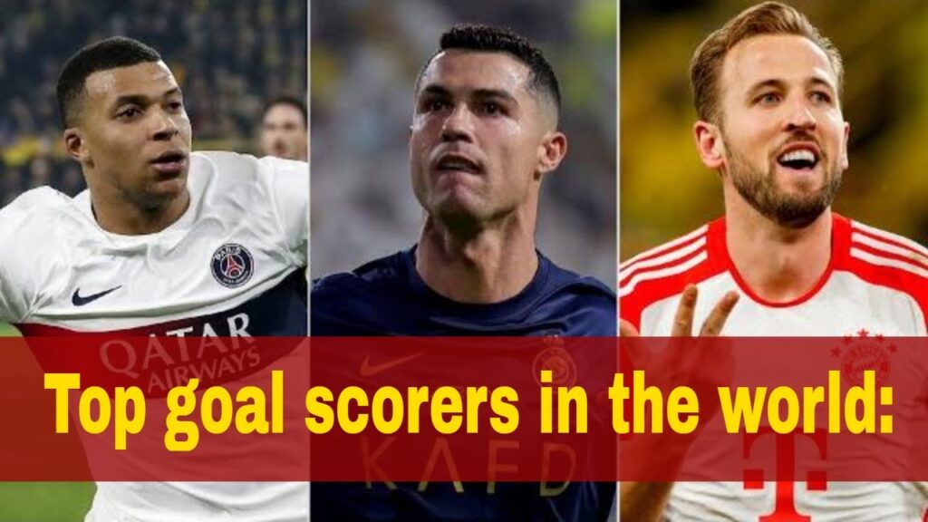 Top goal scorers in the world: Ronaldo tops 2023 global football leaders, beating Kane and Mbappe