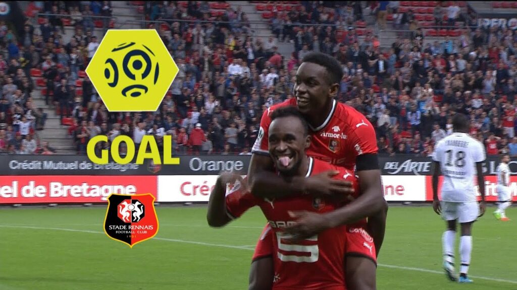 Goal Firmin MUBELE (46') / Stade Rennais FC - Dijon FCO (2-2) / 2017-18