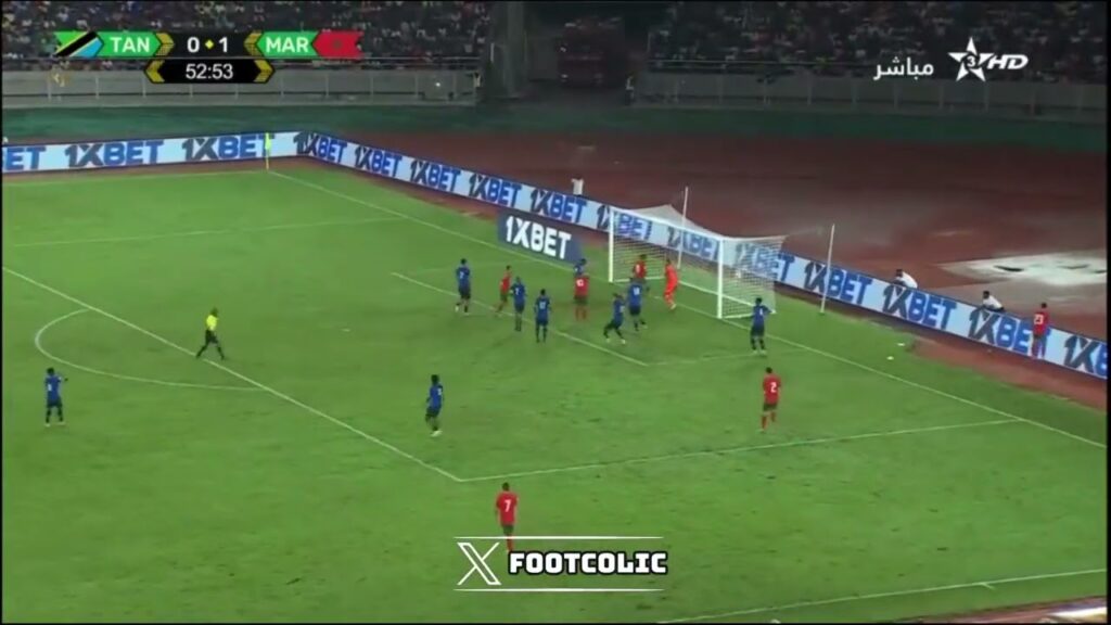 Morocco 🇲🇦 2-0 🇹🇿 Tanzania / Youssef En-Nesyri