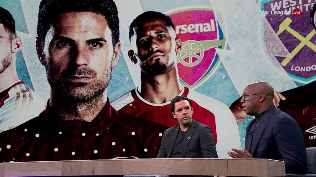 Arsenal vs West Ham | Ian Wright on Declan Rice : could be the player of season