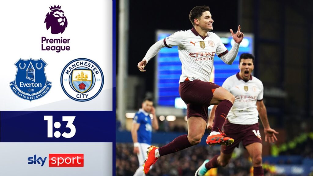 City dreht Partie nach der Pause! | FC Everton - Manchester City | Highlights - Premier League 23/24