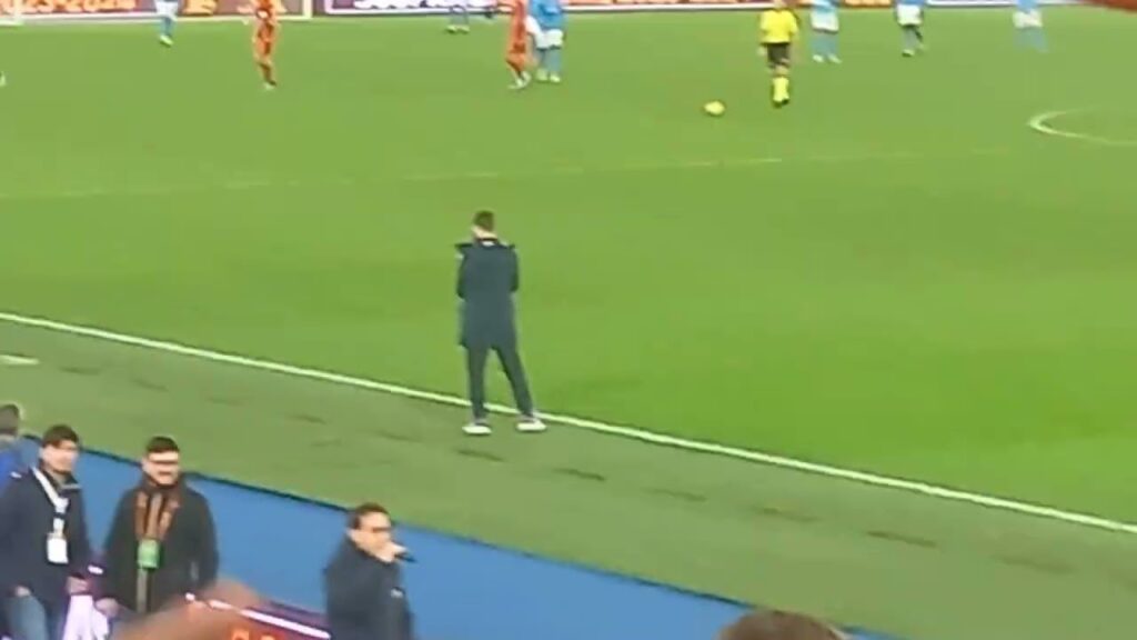 Roma-Napoli 2-0, il gol di Romelu Lukaku