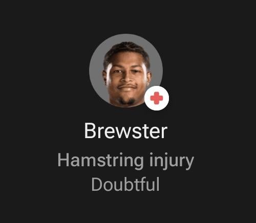 Brewster and the injury logo, name a more iconic duo