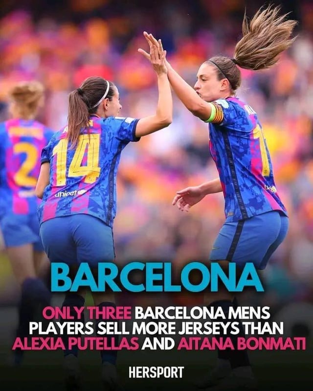 Shirt sales debunking the myth that no one is interested in women’s football