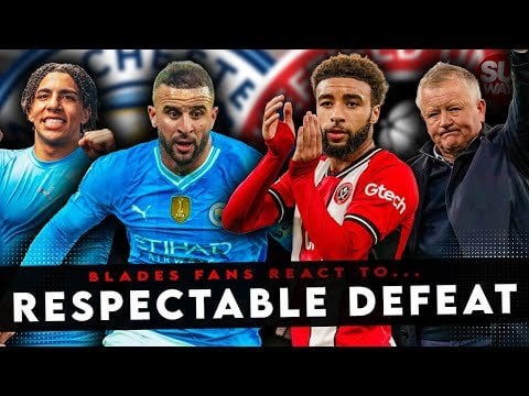 Fans React Man City 2-0 Blades plus plans for the Blades future...