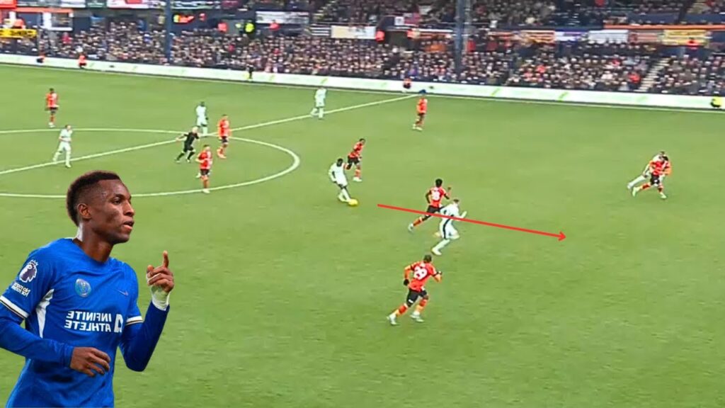 Nicolas Jackson as a WINGER is Crazy!