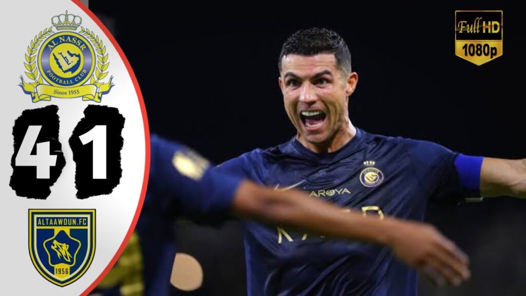 Al Nassr vs Al Taawoun 4-1 Highlights & All Goal's HD 2023