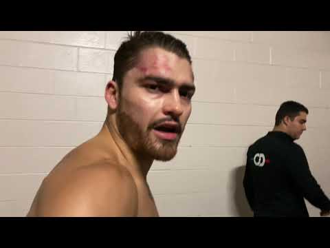 MEXICANO OSCAR DUARTE AFTER GETTING KO BY RYAN GARCÍA