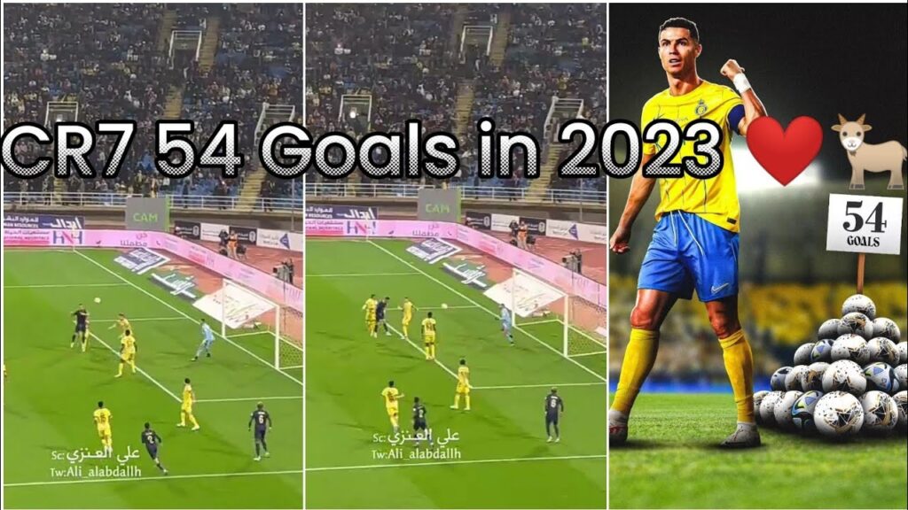 Cristiano Ronaldo 54 Goals in 2023 ( The Goat 🐐)