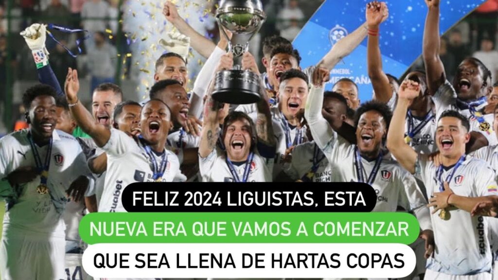 Feliz 2024 Liguistas, esta nueva era que vamos a comenzar que sea llena de hartas copas