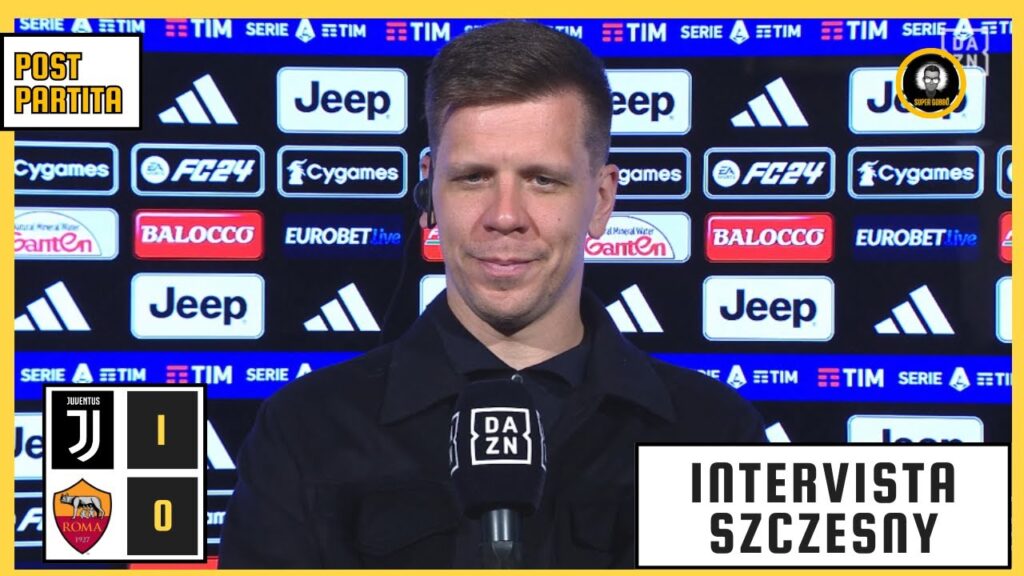 JUVENTUS - ROMA 1-0 | INTERVISTA SZCZESNY POST GARA