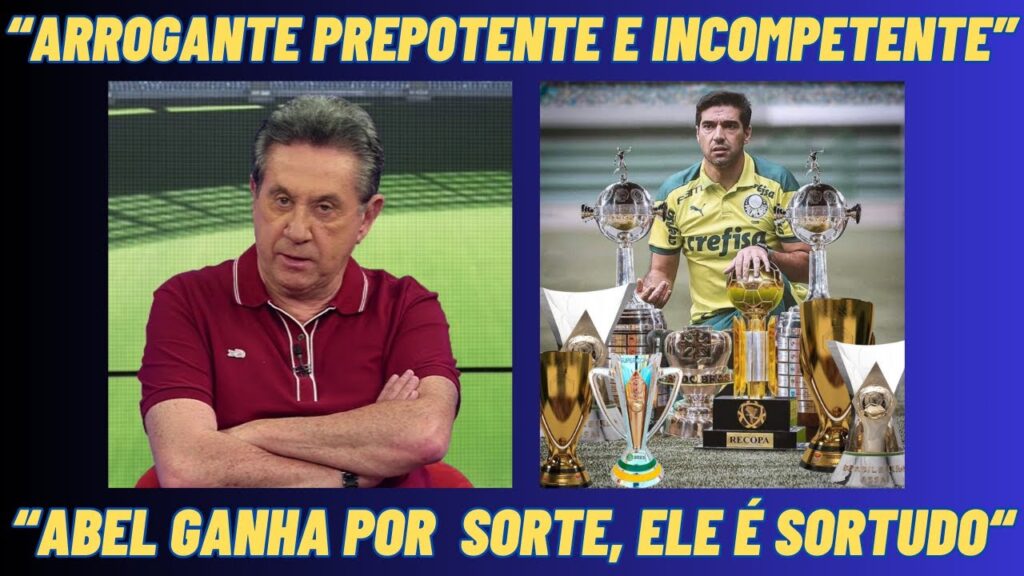 JORNALISTA PEGOU PESADO COM ABEL FERREIRA! "MANDAVA ELE PRA P...." "INCOMPETENTE E SORTUDO" OLHA SÓ.