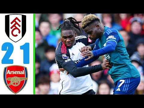 Fulham vs Arsenal [2-1] | All Goals & Extended Highlights | Premier League 2023/24