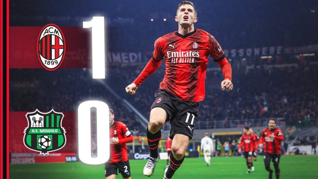 Pulisic seals the deal | AC Milan 1-0 Sassuolo | Highlights Serie A