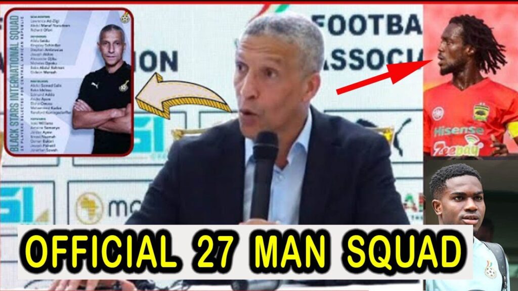 BLACK STARS FINAL 27 MAN SQUAD FOR AFCON 2023 … PARTEY,KUDUS, BABA , LAMPTEY ,SOWAH BLACK STARS FINAL 27 MAN SQUAD FOR AFCON 2023 ... PARTEY,KUDUS, BABA , LAMPTEY ,SOWAH