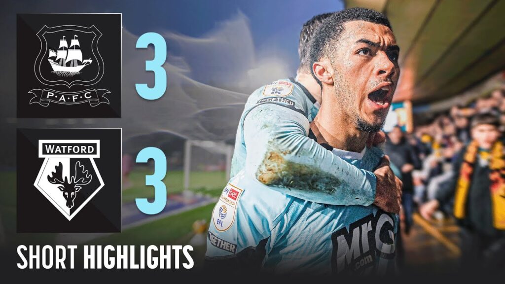 New Year’s Day THRILLER! 🥳 | Plymouth Argyle 3-3 Watford | Short Highlights