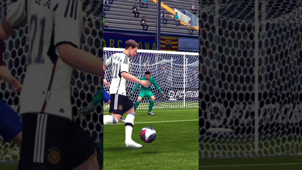 De Jong Goal Skills 💥/#football #fcmobile #shorts ⚽