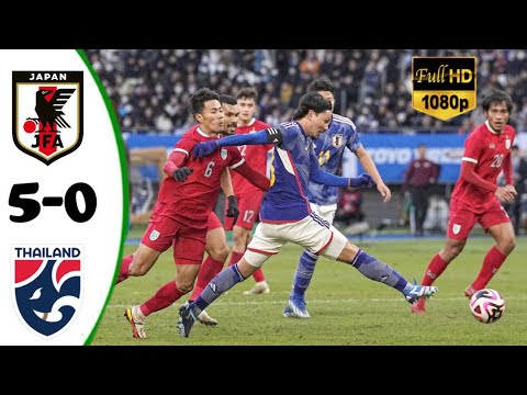 HIGHLIGHTS: JAPAN 5-0 THAILAND INTERNATIONAL FRIENDLY MATCH FULL HD | ARE YOU READY ASIAN CUP 🏆