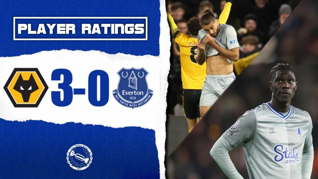 Onana Needs To Do Better! Does Calvert-Lewin Need Dropping? | Wolves 3-0 Everton | Player Ratings