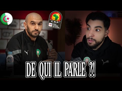 Regragui visait l'Algérie avec sa "Pique" en Conférence de Presse ?