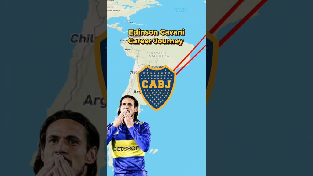 Edinson Cavani Carree Journey #edinsoncavani #cavani #football #footballtournament #shortvideo
