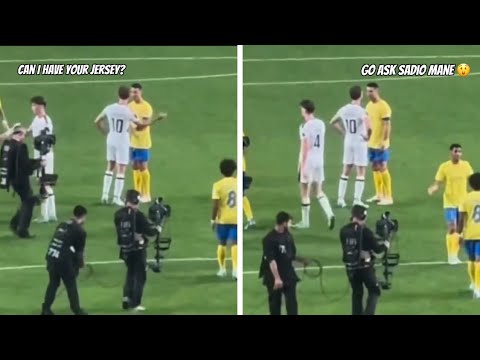 Cristiano Ronaldo Talks With Jordan Henderson After Al Nassr vs Ettifaq!