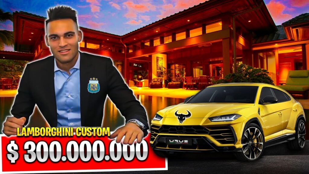 La LUJOSA VIDA de LAUTARO "El toro" MARTINEZ *El IDOLO del INTER de ITALIA*