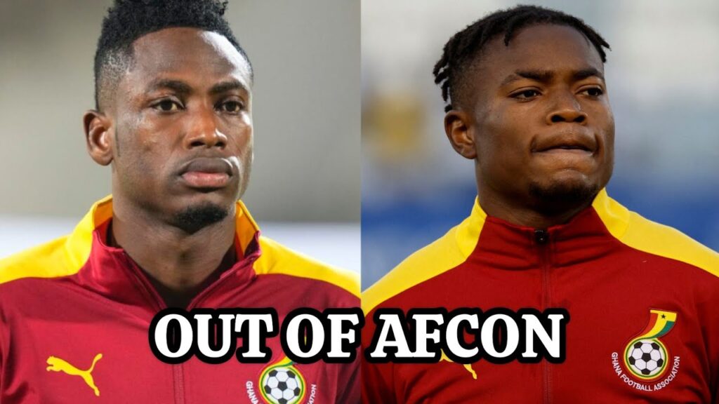 BABA RAHMAN AND FATAWU ISSAHAKU PULL OUT OF BLACK STARS SQUAD FOR AFCON