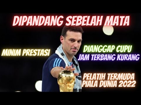 lionel scaloni dibenci maradona hingga bawa Argentina juara dunia