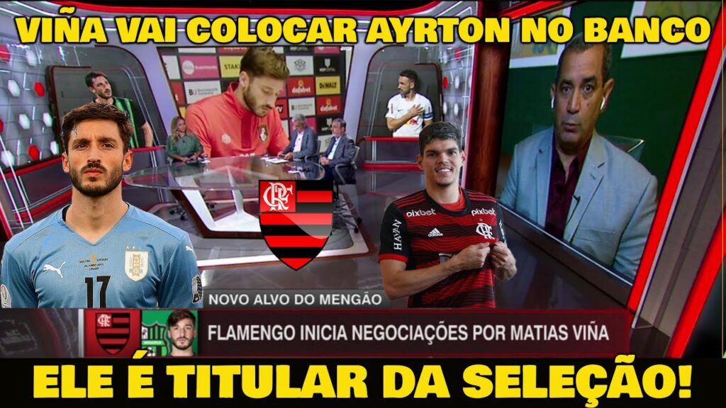 FLAMENGO INICIA NEGOCIAÇÕES POR LATERAL MATIAS VIÑA!