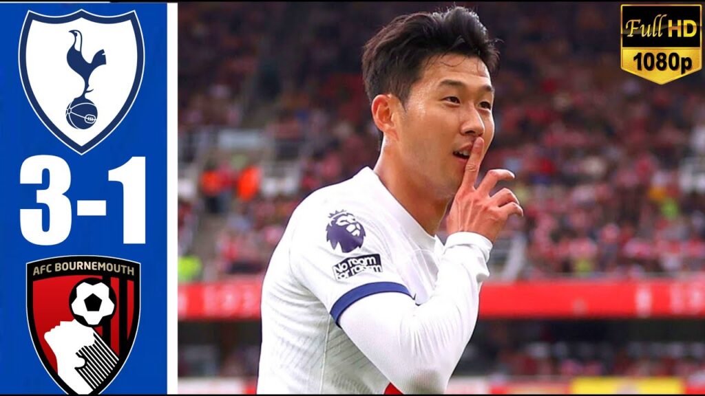 Tottenham vs Bournemouth (3-1) Extended HIGHLIGHTS | Son Richarlison Goals | Sarr Injury