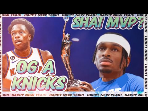 OG ANUNOBY A KNICKS, BARRETT A RAPTORS🚨🚨 SHAI MVP?