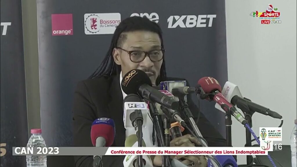 Rigobert Song dévoile la Liste des Lions Indomptable du Cameroun pour la CAN Côte d'Ivoire 2023