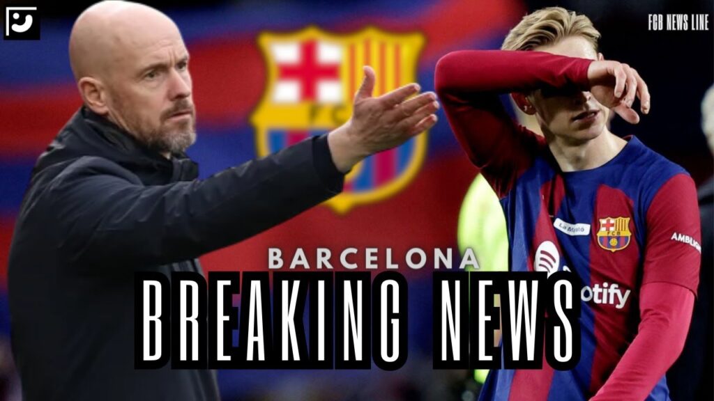 BARCELONA De Jong's Shock Admission: Man United on the Horizon? Dutch Star Hints at Potential Move!