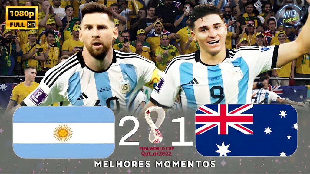 Argentina 2 x 1 Austrália ● PARTIDA  EMOCIANATE E DISPUTADA MARCARAM O MILÉSIMO JOGO DE LIONEL MESSI